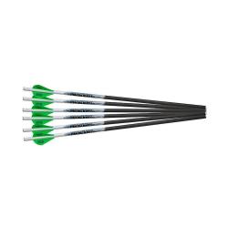 PACK 6 TRAITS PROFLIGHT CARBONE EXCALIBUR 18 pouces 3 lumineux