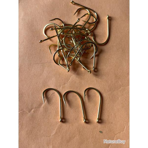 100 hame�on n 2 oeillet dor� forg� renvers�  ref 9100 rond simple p�che rivi�re truite  vmc