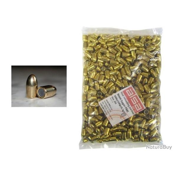 Ogives ALSA cal.9mm FMJ 140gr /500