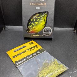 Lot447 /leurre DK7 40 grs + BOOYAH BABY BOO JIG ....