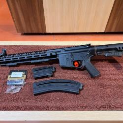 CARABINE SEMI AUTO HAMMERLI TAC R1 CAL.22LR + 1 CHARGEUR 30 COUPS - COMME NEUVE !
