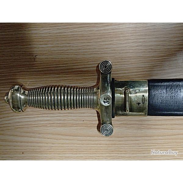 GAIVE d'infanterie Mle 1831 en bel �tat.