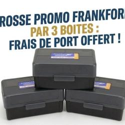 PROMO MTM ! LOT DE 3 BOITES A MUNITIONS FRANKFORD ARSENAL -509 POUR 50 CART. CALIBRE 308win