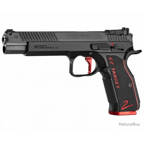 PISTOLET CZ SHADOW 2 TARGET 6'' CAL.9X19 17 COUPS