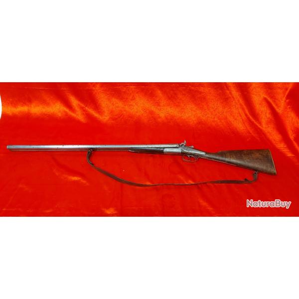 Fusil artisanal a chien ext�rieur calibre 16 ench�re a 1 euro