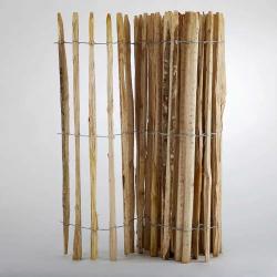 Ganivelle en Ch&acirc;taignier Naturel - 10m x 1,2m - Espacement 6-7cm