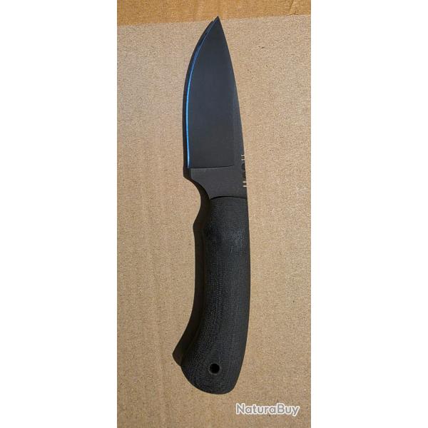 Couteau Winkler Knives Huntsman - Black Laminate - 80CRV2