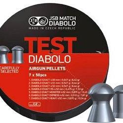 Bo&icirc;te de 350 plombs JSB Diabolo Exact Test - Cal. 4.5