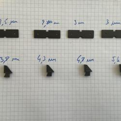 TOZ 035 lot de hausses er guidons