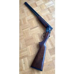 Rare superpos&eacute; Huglu cal 28/70 canon 76 cm