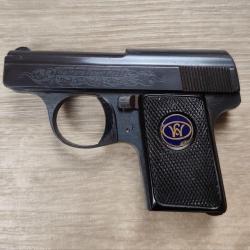 Pistolet de poche WALTHER mod&egrave;le 9B (Type II) - Cal 6,35 Browning (Occasion)