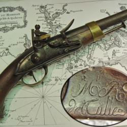 PISTOLET DE BORD 1786 1er Mle PREMIERE FABRICATION 1787