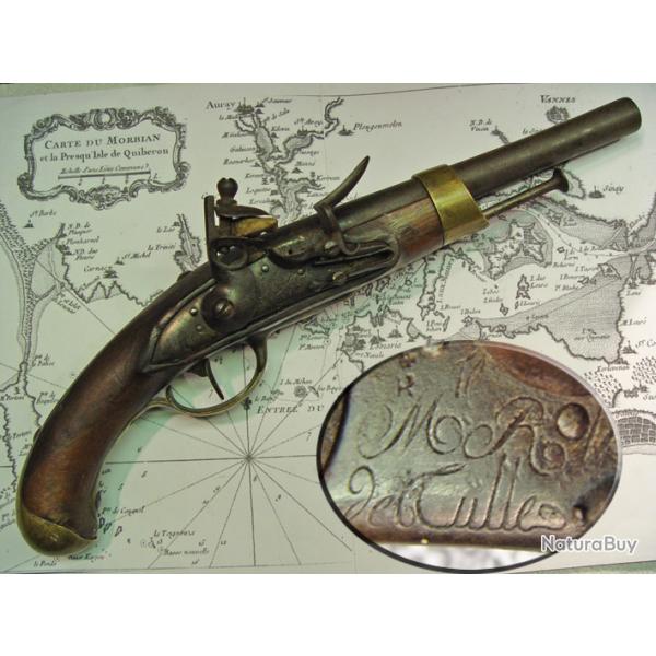 PISTOLET DE BORD 1786 1er Mle PREMIERE FABRICATION 1787