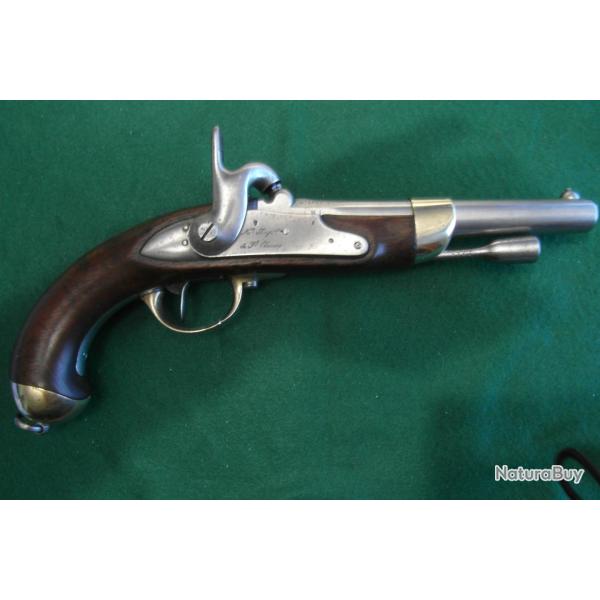 Bon pistolet de cavalerie mod�le 1822 tbis de la manufacture Imp�riale de ST Etienne