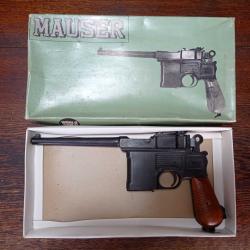 R&eacute;plique de pistolet Mauser C96 - Made by HUDSON - Japon 1970 - BE
