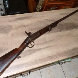 MOUSQUETON XIX&egrave;me &agrave; PISTON