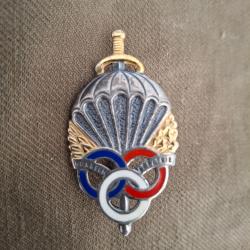 INSIGNE PREPARATION MILITAIRE PARACHUTISTE ORIGINAL DRAGO