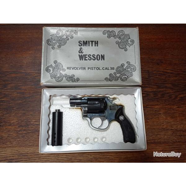 R�plique de Revolver Smith & Wesson Model 36 - Made by INT - Japon 1970 - BE
