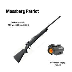 PACK BATTUE MOSSBERG PATRIOT + POINT ROUGE BUSHNELL 300 WM