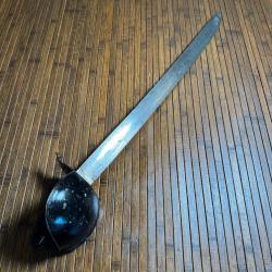 BEAU ET PAS COURANT SABRE 1847 D'ABORDAGE DE MARINE DU ROYAUME DE PI&Eacute;MONT SARDAIGNE