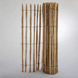 Ganivelle en Ch&acirc;taignier Certifi&eacute; PEFC - L5m x H1,5m - Espacement 6-7cm