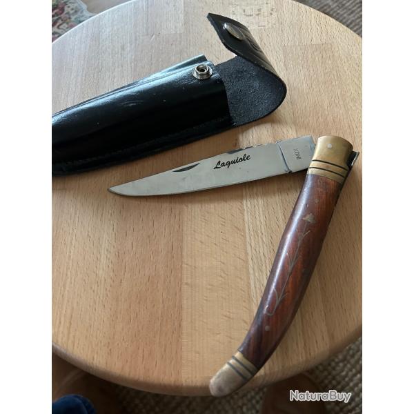 Grand couteau Laguiole avec etui