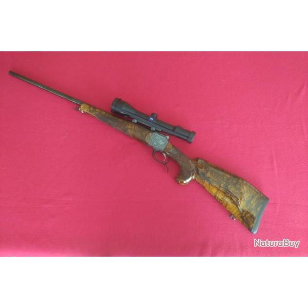 RARISSIME bloc tombant Marlin HAGN calibre 300 WSM + ZEISS 2.5-10x50 sur montage Blaser