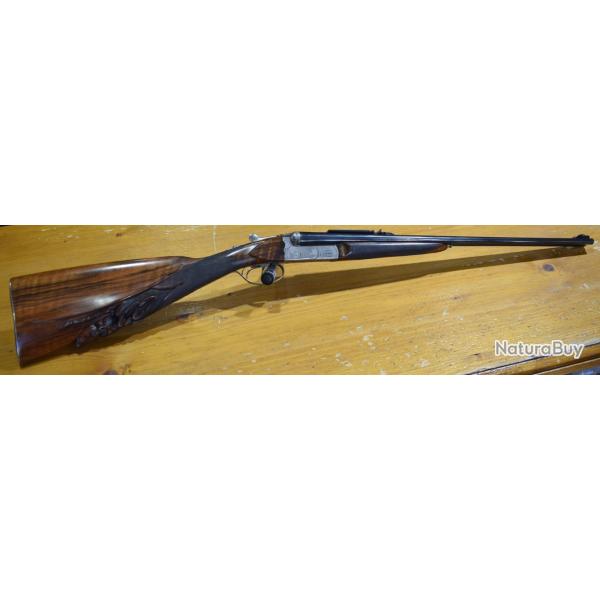 Magnifique Carabine Express Juxtapos� Pierre artisan  en calibre 8x57 JRS  Bon etat