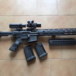 Pallas BA15 22LR - avec garde main DATAC et point rouge