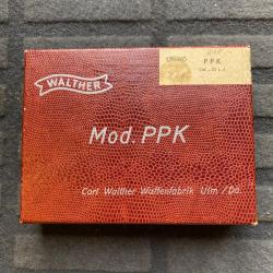 Bo&icirc;te d'origine pistolet walther ppk ULM/DO