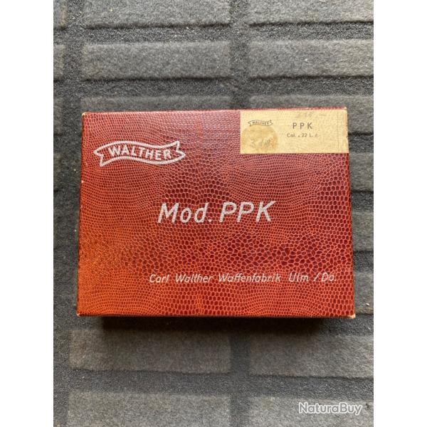 Bo�te d'origine pistolet walther ppk ULM/DO