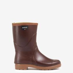 Aigle - Bottillon au chaussant universel Femme Bison DESTOCKAGE -50%