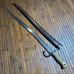 BA&Iuml;ONNETTE SABRE CHASSEPOT 1866 DE SAINT ETIENNE 1871