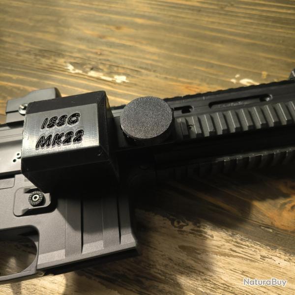 R�cup�rateur d'�tuis 22lr pour ISSC MK22 sur rail picatinny