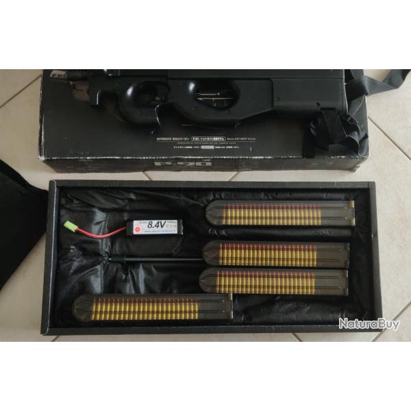 Lot de 4 chargeurs pour r�plique airsoft P90