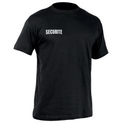 Tee-shirt Strong SECURITE noir L NOIR