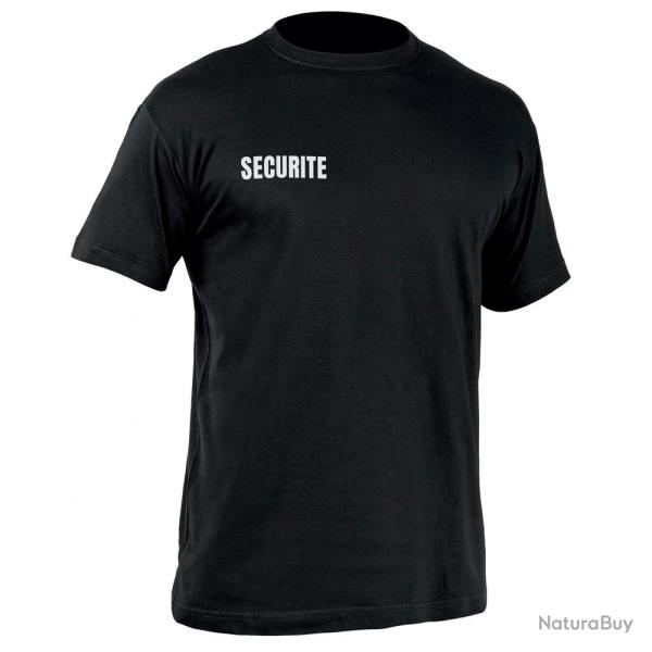 Tee-shirt Strong SECURITE noir L NOIR