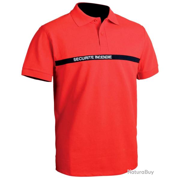 Polo S�cu-One s�curit� incendie M ROUGE