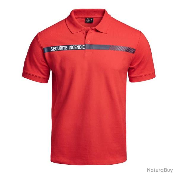 Polo S�cu-One s�curit� incendie rouge Rouge XL