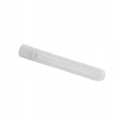 50 dosettes 5ml (12 x 75mm) avec bouchon - blanc mat