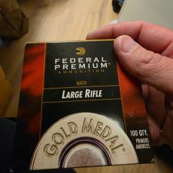 Amorces Large Rifle Federal GM210 par 1000