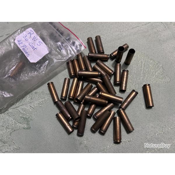 Douilles calibre 30 court RWS