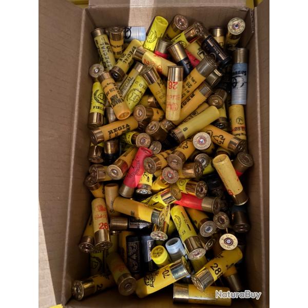 Lot de 200 cartouches  de chasse calibre 20