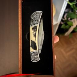 Couteau de Collection "Ours Noir" - &Eacute;dition Limit&eacute;e n&deg;0048 - Neuf en Coffret