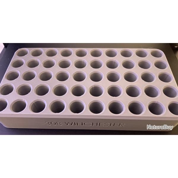 Plateau de rechargement 308 winchester gris