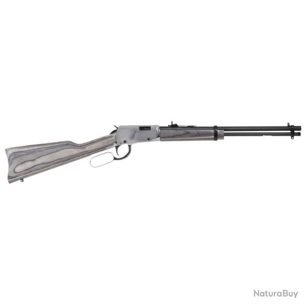 CARABINE RIO BRAVO NICKEL BOIS LAMINE GRIS 22LR - ROSSI ARMS