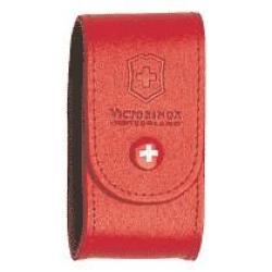Etui cuir VICTORINOX - 15 &agrave; 21 pi&egrave;ces - rouge