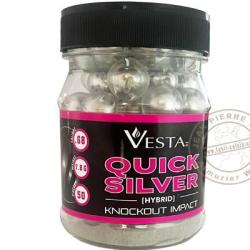 VESTA DEFENSE - Pot de 50 billes QUICK SILVER .68