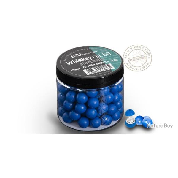 Less Than Lethal - Billes Whiskey Polym�re / Acier - calibre .50 - x100