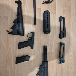 lot de pieces airsoft type M4